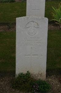 Templeux-Le-Guerard British Cemetery - Brennan, M J