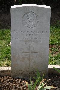 Toutencourt Communal Cemetery - Dale, Frederick Percy