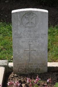 Toutencourt Communal Cemetery - Heath, The Rev. Alfred