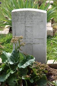 Toutencourt Communal Cemetery - Inns, John George Bland