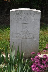 Toutencourt Communal Cemetery - Williams, C