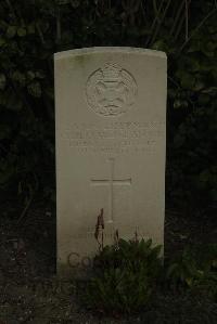 Vermelles British Cemetery - Adcock, Cyril Clarence