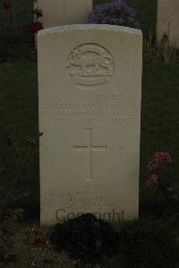 Vermelles British Cemetery - Addison, Andrew Frank