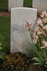 Wancourt British Cemetery - Allan, T A