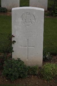 Wancourt British Cemetery - Anderson, J D