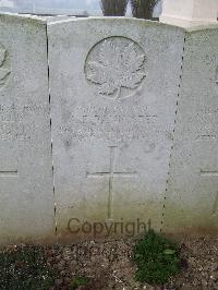 Wancourt British Cemetery - Bannister, A E