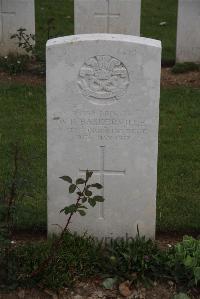 Wancourt British Cemetery - Baskerville, W H