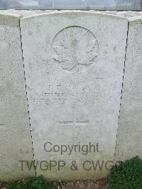 Wancourt British Cemetery - Bastian, John Frederick