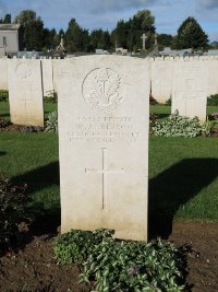 Warloy-Baillon Communal Cemetery Extension - Albinson, W