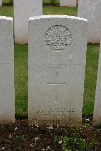 Warloy-Baillon Communal Cemetery Extension - Bellett, James