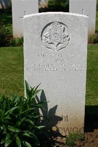 Warloy-Baillon Communal Cemetery Extension - Brock, George Edward