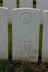 Warloy-Baillon Communal Cemetery Extension - Brown, Ernest