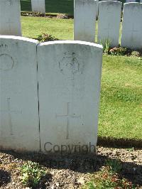 Zouave Valley Cemetery Souchez - Bradbury, W