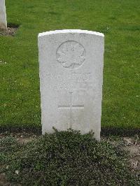 Zouave Valley Cemetery Souchez - Cartwright, T