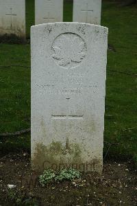 Zouave Valley Cemetery Souchez - Cross, D