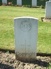 Zouave Valley Cemetery Souchez - Dodds, J M