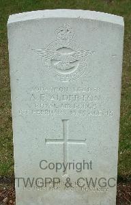 Brookwood Military Cemetery - Alderton, Archibald Ernest