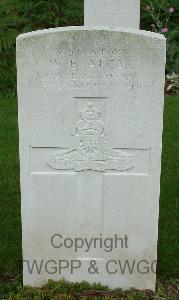 Brookwood Military Cemetery - Algar, William Bowman