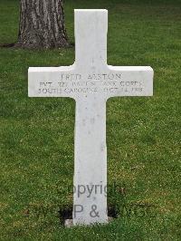 Brookwood Military Cemetery - Alston, Fred