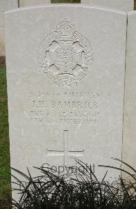 Brookwood Military Cemetery - Bambrick, J H