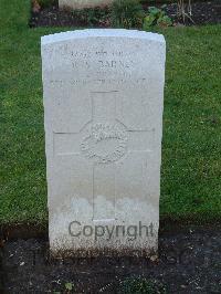 Brookwood Military Cemetery - Barnes, Raymond Sperry