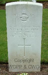 Brookwood Military Cemetery - Bolton, Warren Percy