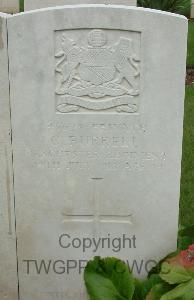 Brookwood Military Cemetery - Burrell, George