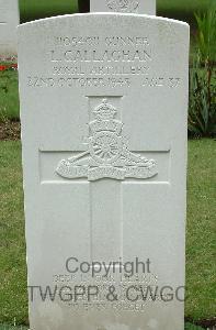 Brookwood Military Cemetery - Callaghan, L