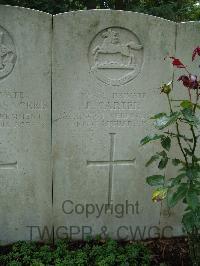 Brookwood Military Cemetery - Carter, P