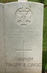 Brookwood Military Cemetery - Cotton, Harry