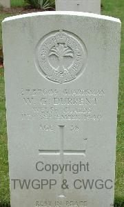 Brookwood Military Cemetery - Durrent, William Glynmore