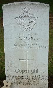 Brookwood Military Cemetery - Francis, Colin Dunstone