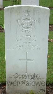 Brookwood Military Cemetery - Friday, Albert Hugo