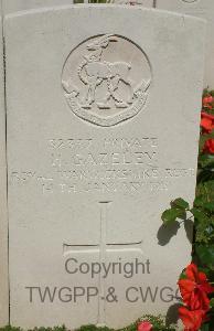 Brookwood Military Cemetery - Gazeley, H