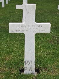 Brookwood Military Cemetery - Geiger, John C.