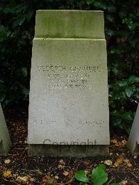 Brookwood Military Cemetery - Gissubel, Bedrich