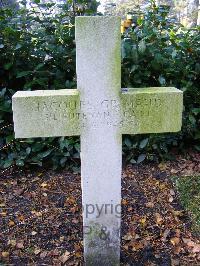 Brookwood Military Cemetery - Grimaud, Jacques Andre