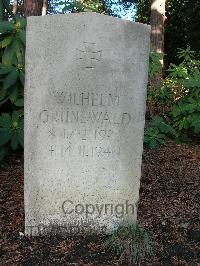 Brookwood Military Cemetery - Grunewald, Wilhelm