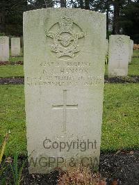 Brookwood Military Cemetery - Hanson, Noel Charles