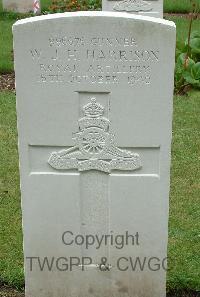 Brookwood Military Cemetery - Harrison, William James Harvey