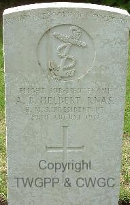 Brookwood Military Cemetery - Helbert, A B