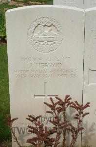 Brookwood Military Cemetery - Herrod, John