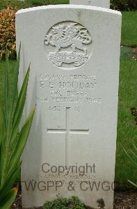 Brookwood Military Cemetery - Holliday, Ernest