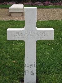 Brookwood Military Cemetery - Holliday, Roy W.