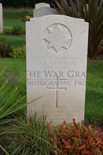 Brookwood Military Cemetery - BALKMAN, J A