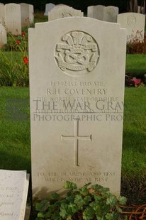 Brookwood Military Cemetery - COVENTRY, R H