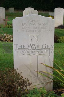 Brookwood Military Cemetery - DAVIDSON, J W