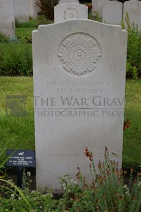 Brookwood Military Cemetery - DICKSON, J G