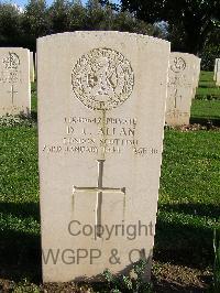 Minturno War Cemetery - Allan, David Charles