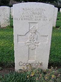 Minturno War Cemetery - Anderson, Jack
